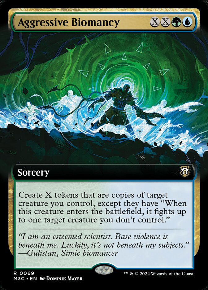 Aggressive Biomancy, Modern Horizons 3 Commander · 0069