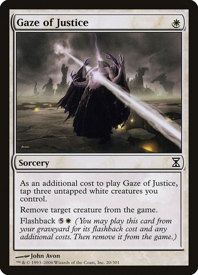 Gaze of Justice, Time Spiral · 20/301