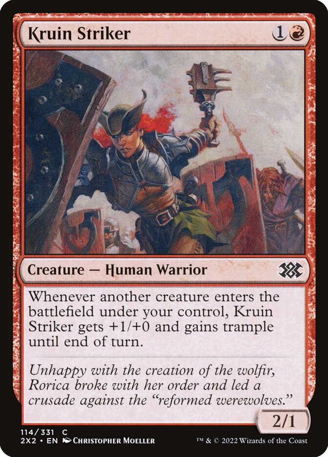 Kruin Striker, Double Masters 2022 · 114/331