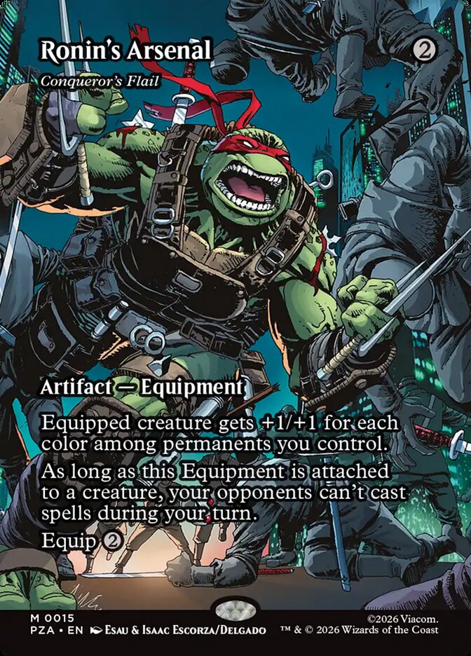 Conqueror's Flail, Teenage Mutant Ninja Turtles Source Material · 0015