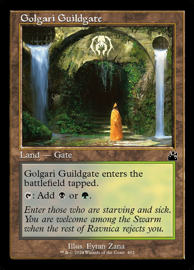 Golgari Guildgate, Ravnica Remastered · 0402