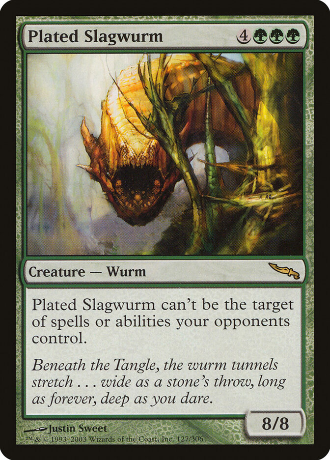 Plated Slagwurm, Mirrodin · 127/306