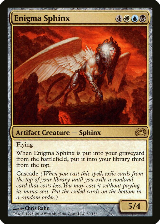 Enigma Sphinx, Planechase 2012 · 89/156