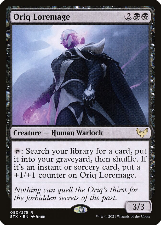 Oriq Loremage, Strixhaven: School of Mages · 080/275