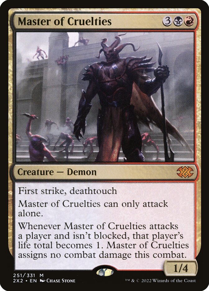 Master of Cruelties, Double Masters 2022 · 251/331