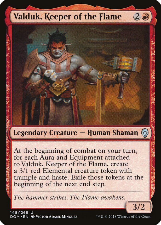 Valduk, Keeper of the Flame, Dominaria · 148/269
