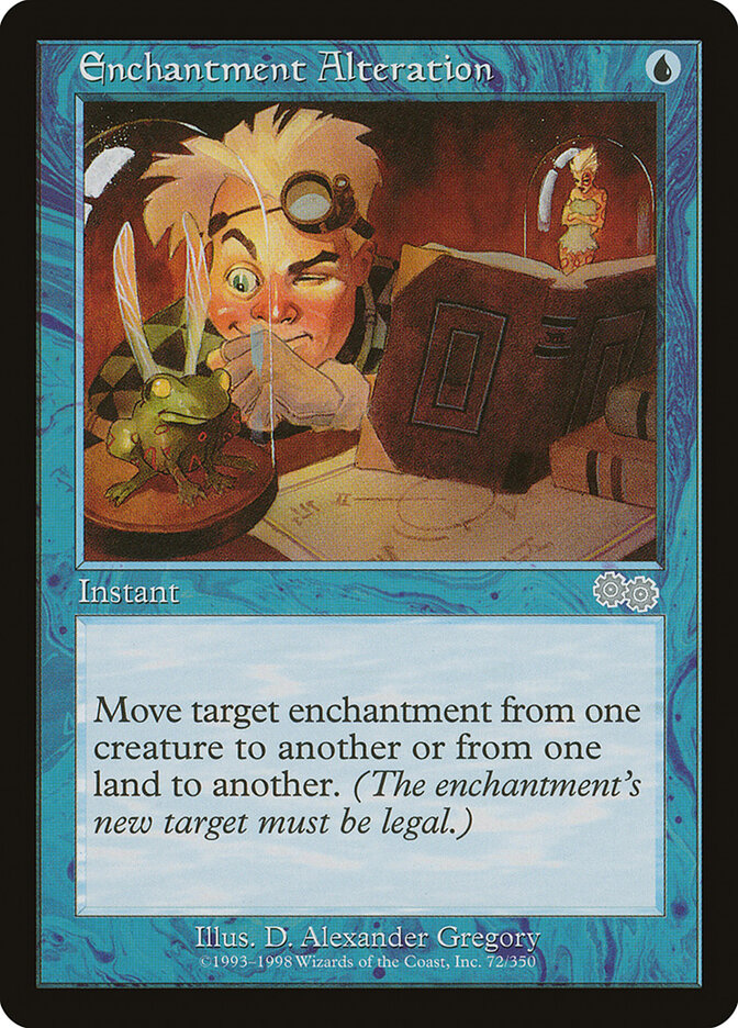 Enchantment Alteration, Urza's Saga · 72/350