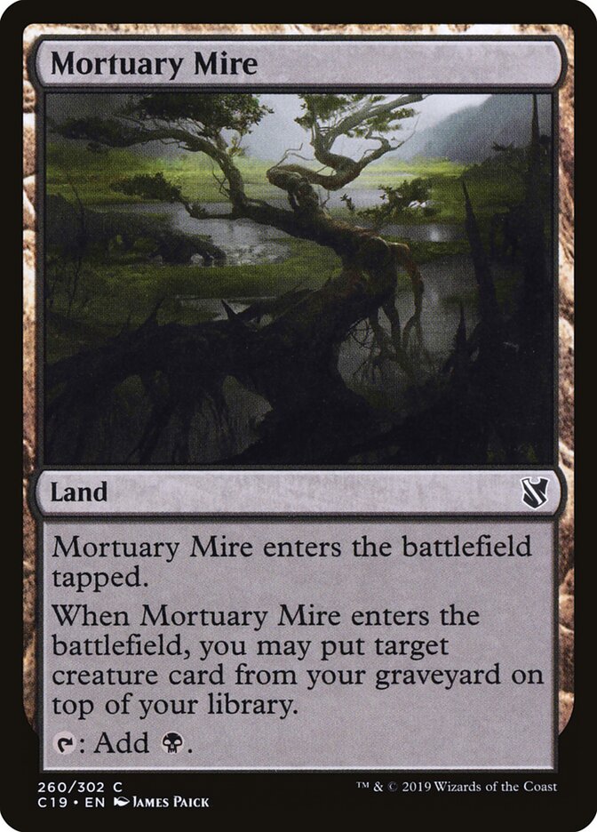 Mortuary Mire, Commander 2019 · 260/302