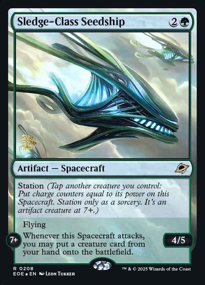 Sledge-Class Seedship, Edge of Eternities Promos · 0208
