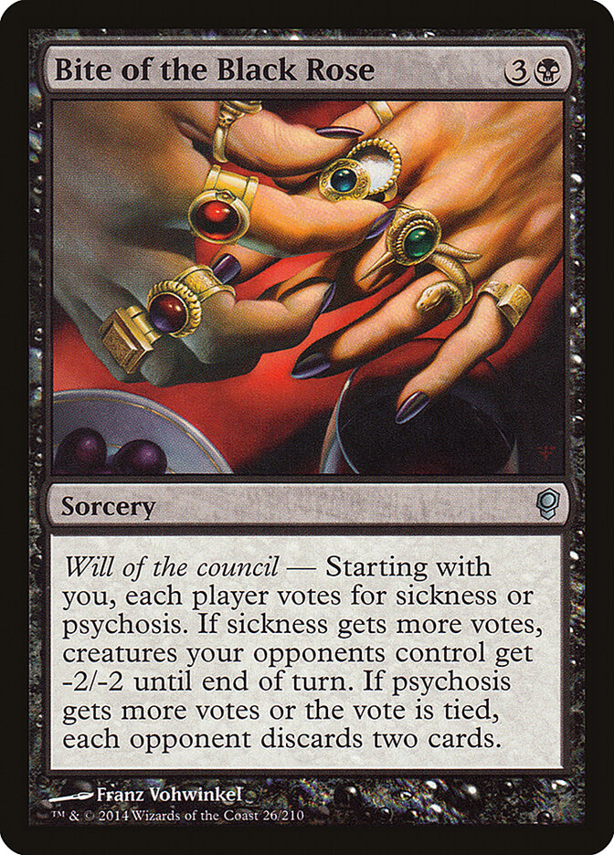 Bite of the Black Rose, Conspiracy · 26/210