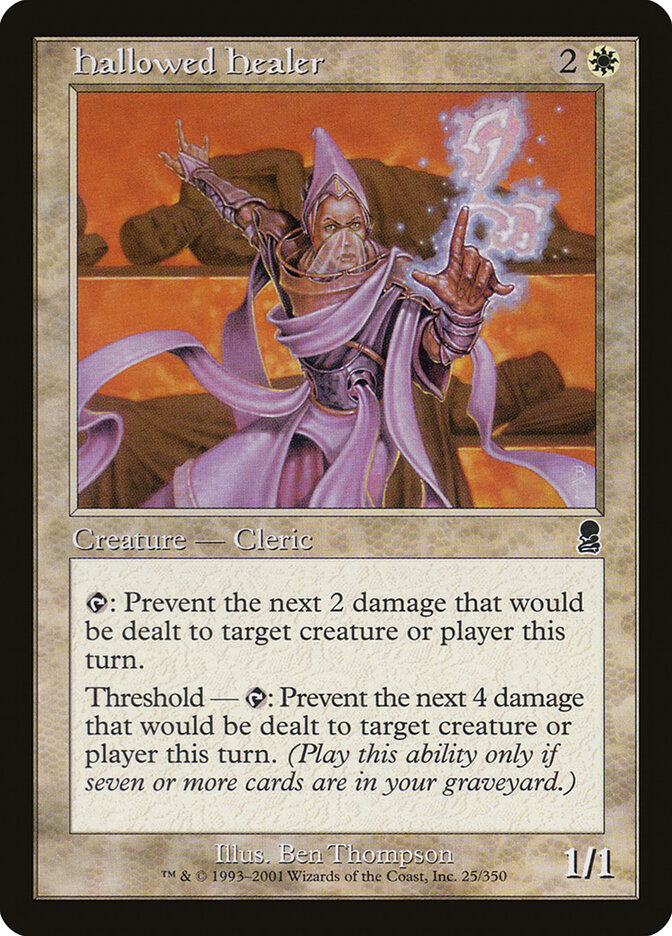 Hallowed Healer, Odyssey · 25/350