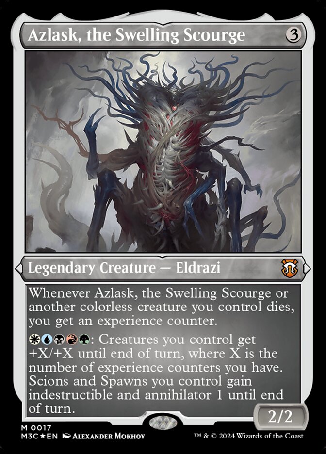 Azlask, the Swelling Scourge, Modern Horizons 3 Commander · 0017
