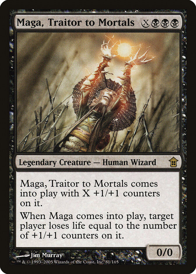 Maga, Traitor to Mortals, Saviors of Kamigawa · 81/165