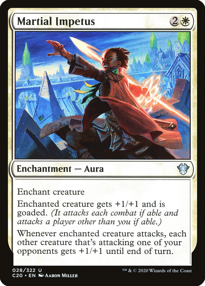 Martial Impetus, Commander 2020 · 028/322