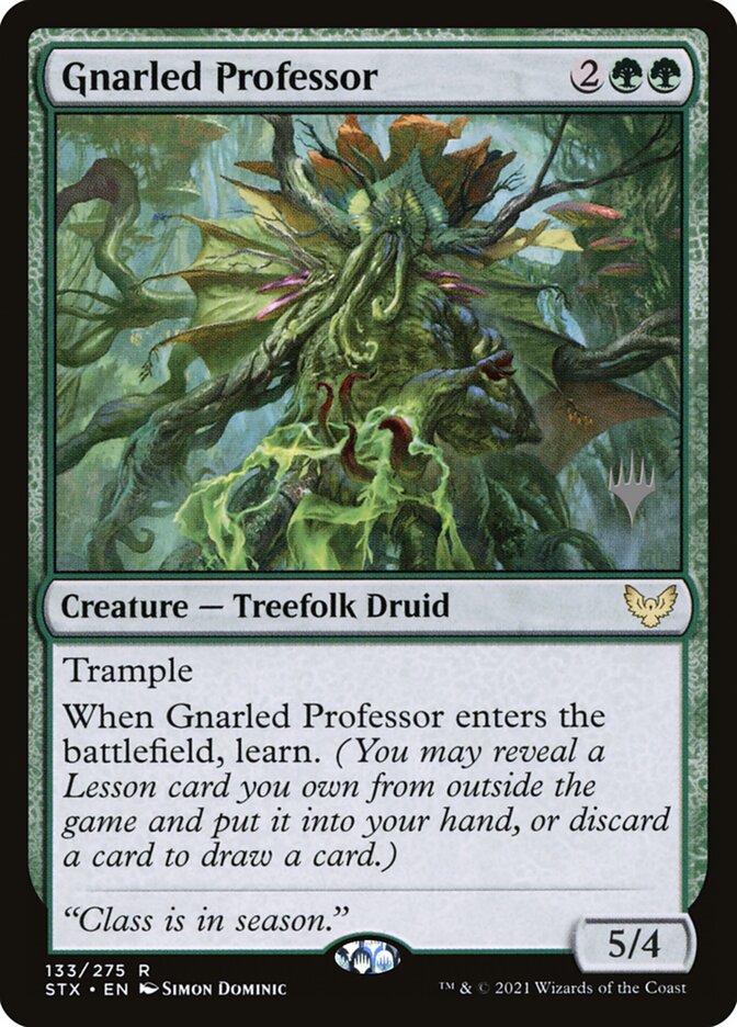 Gnarled Professor, Strixhaven: School of Mages Promos · 133/275
