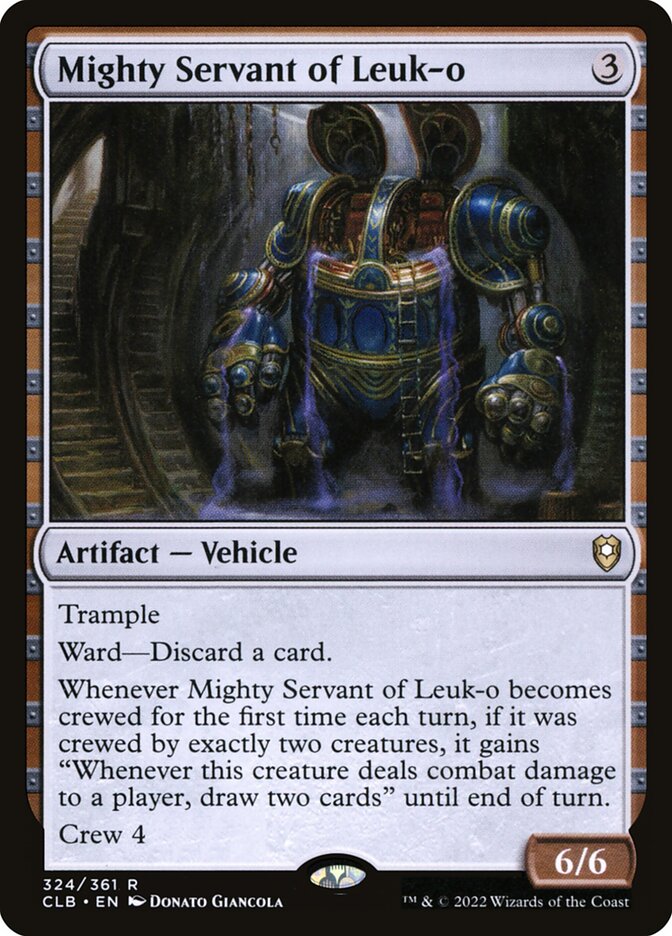 Mighty Servant of Leuk-o, Commander Legends: Battle for Baldur's Gate · 324/361