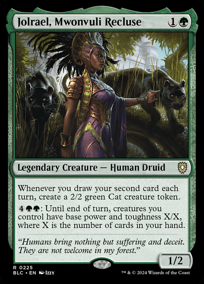Jolrael, Mwonvuli Recluse, Bloomburrow Commander · 0225