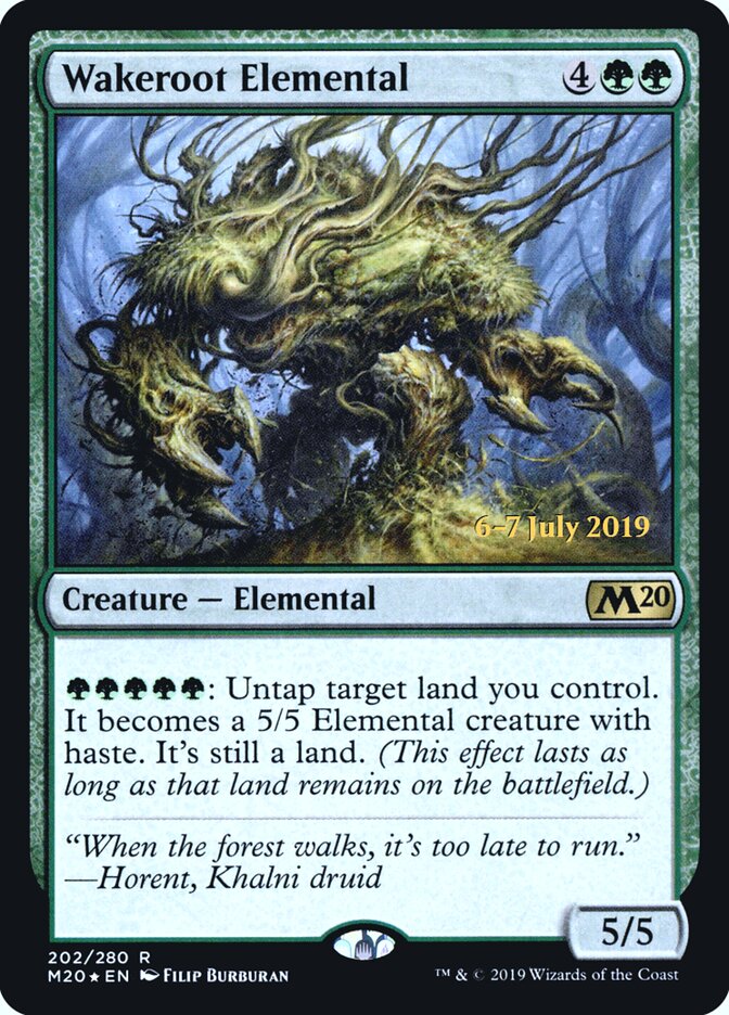 Wakeroot Elemental, Core Set 2020 Promos · 202/280