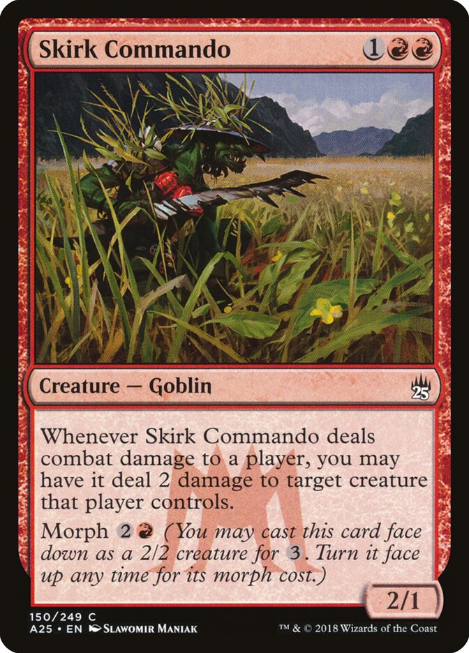 Skirk Commando, Masters 25 · 150/249