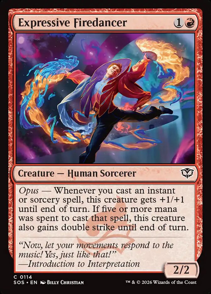 Expressive Firedancer, Secrets of Strixhaven · 0114