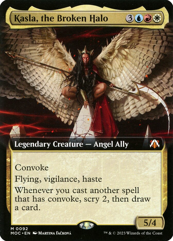 Kasla, the Broken Halo, March of the Machine Commander · 0092