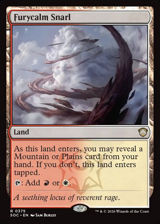 Furycalm Snarl, Secrets of Strixhaven Commander · 0375