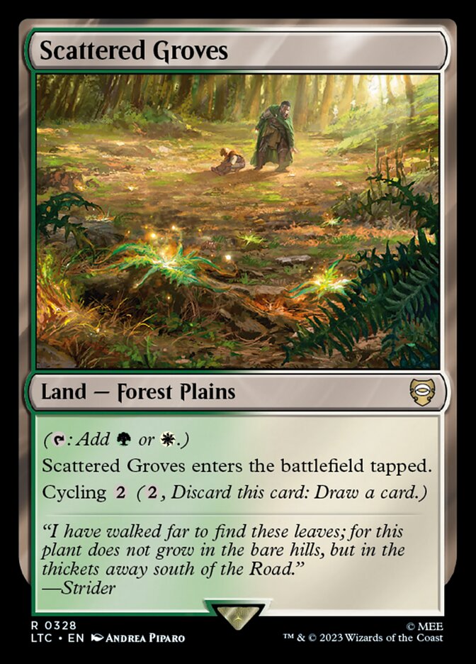 Scattered Groves, Tales of Middle-earth Commander · 0328