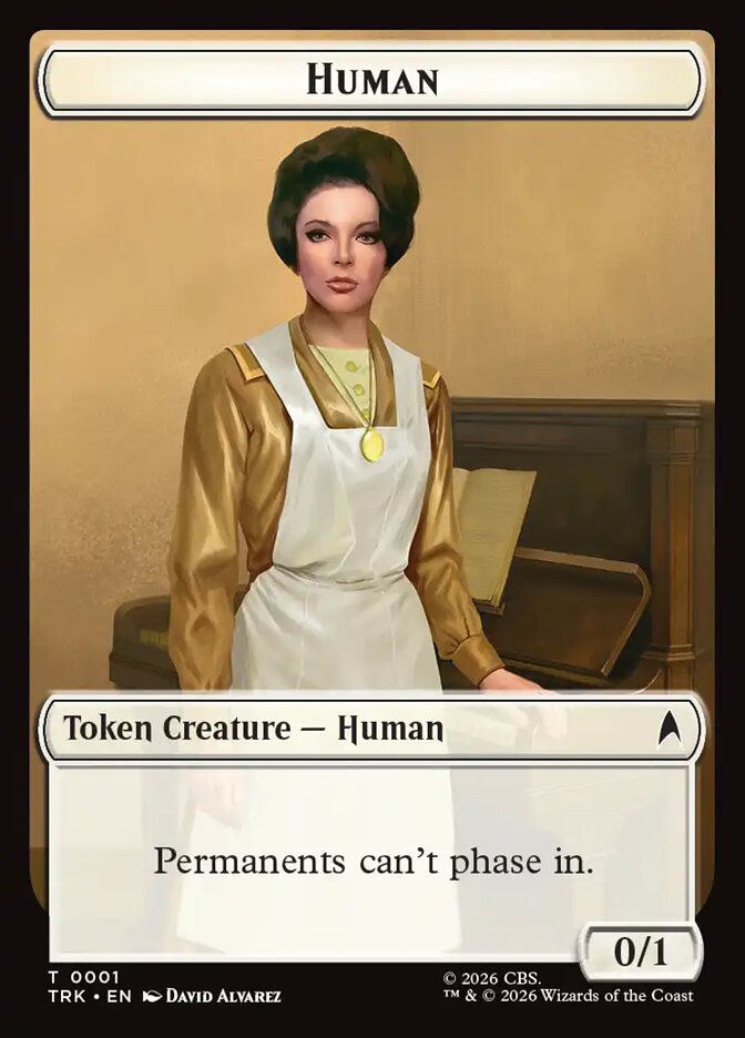 Human, Star Trek Tokens · 0001