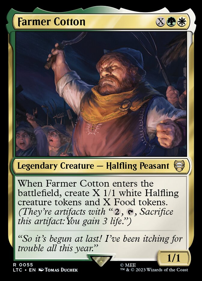 Farmer Cotton, Tales of Middle-earth Commander · 0055