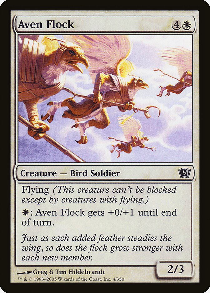 Aven Flock, Ninth Edition · 4-star