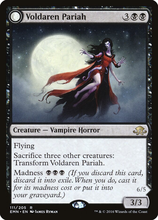 Voldaren Pariah // Abolisher of Bloodlines, Eldritch Moon · 111/205