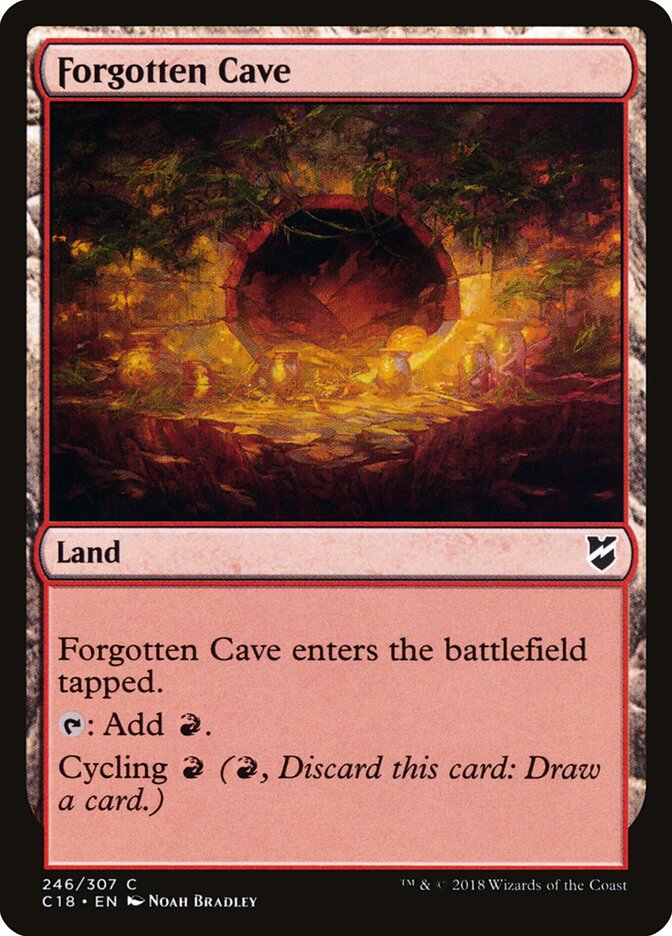 Forgotten Cave, Commander 2018 · 246/307