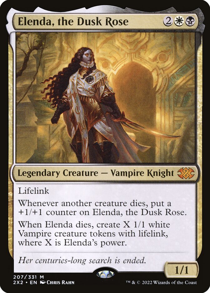 Elenda, the Dusk Rose, Double Masters 2022 · 207/331