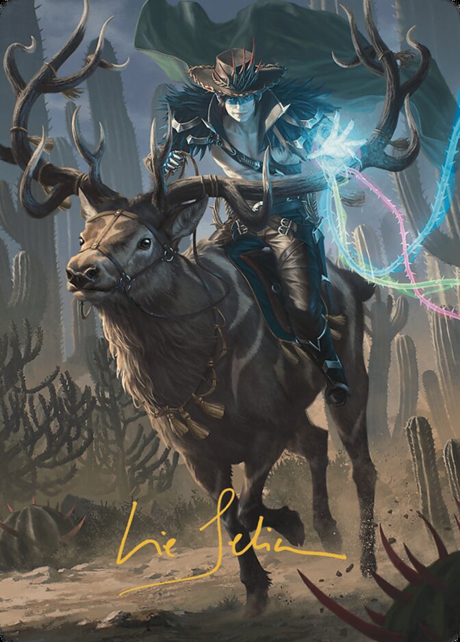 Oko, the Ringleader // Oko, the Ringleader, Outlaws of Thunder Junction Art Series · 0054