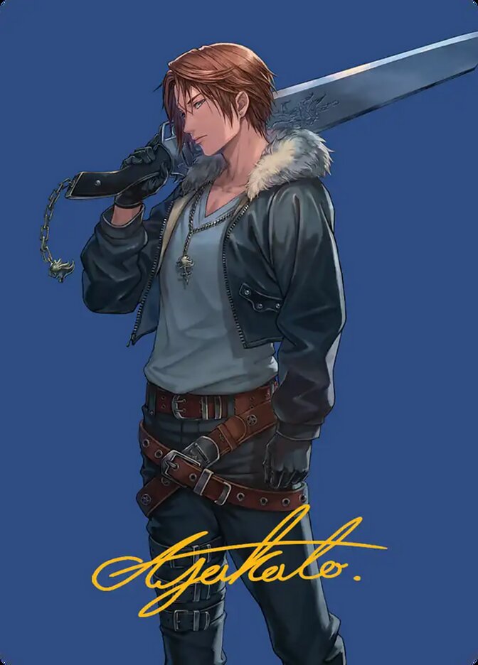 Squall, SeeD Mercenary // Squall, SeeD Mercenary, Final Fantasy Art Series · 0047