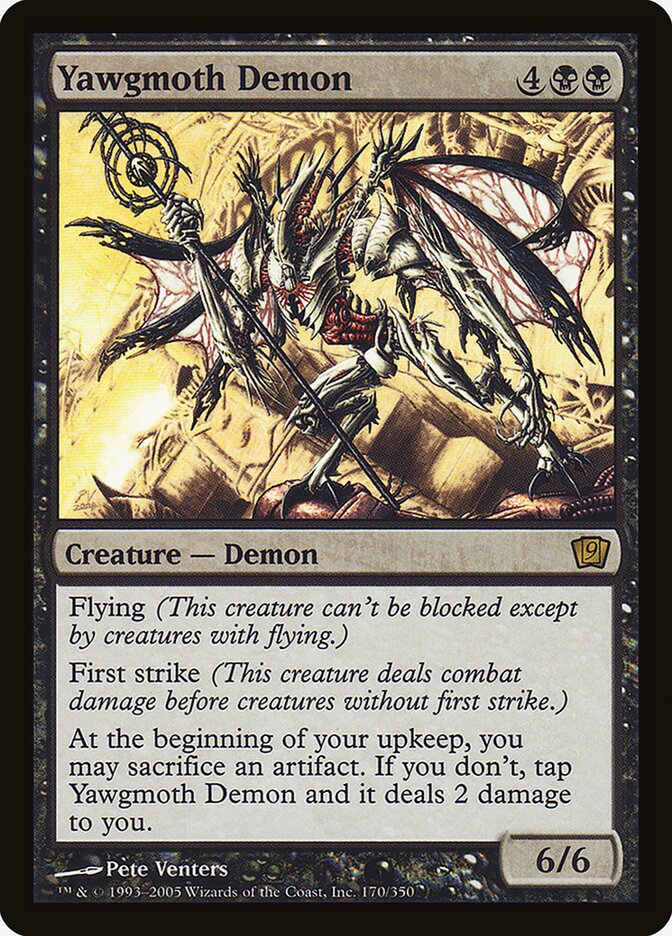 Yawgmoth Demon, Ninth Edition · 170-star