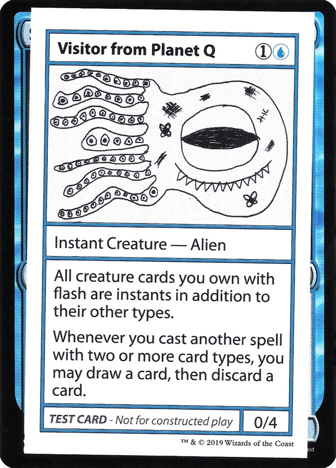 Visitor from Planet Q, Mystery Booster Playtest Cards 2021 · 033/121