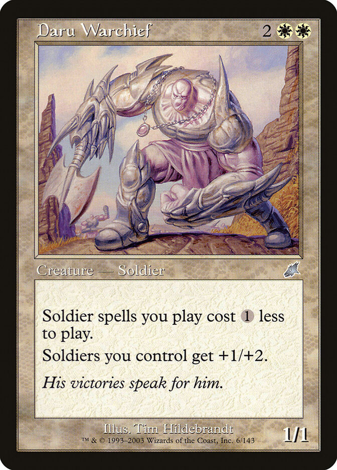 Daru Warchief, Scourge · 6/143