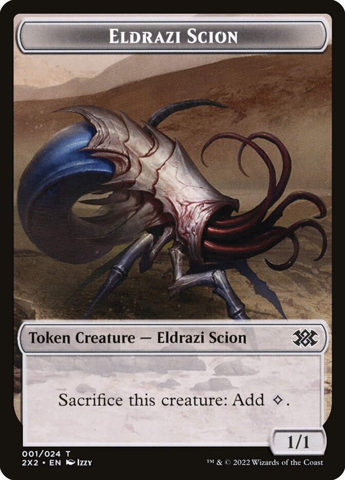 Eldrazi Scion, Double Masters 2022 Tokens · 001