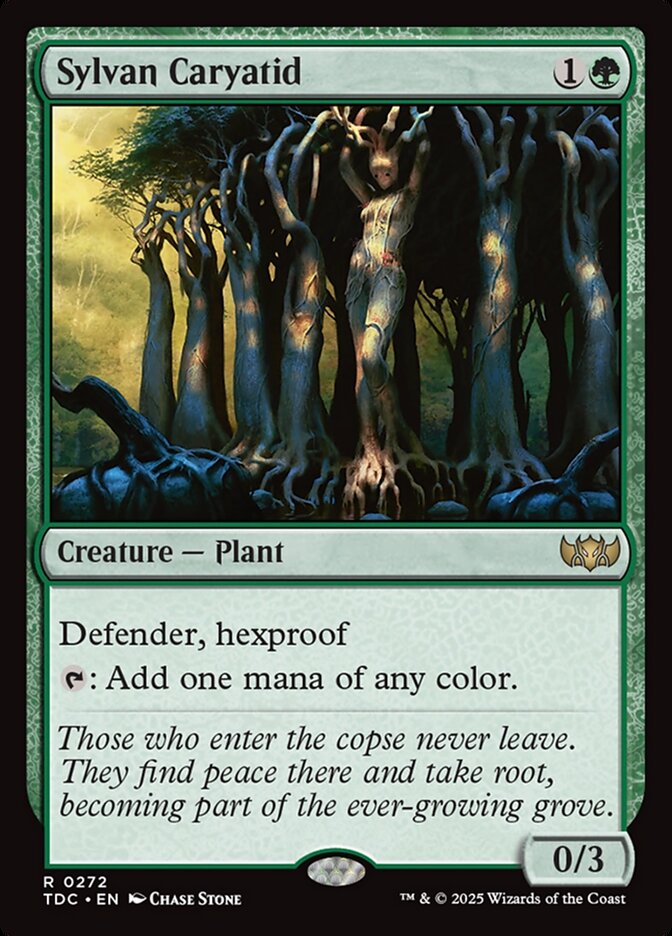 Sylvan Caryatid, Tarkir: Dragonstorm Commander · 0272