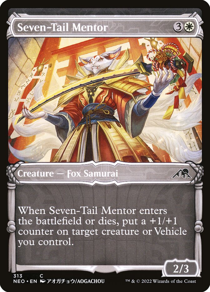 Seven-Tail Mentor, Kamigawa: Neon Dynasty · 313