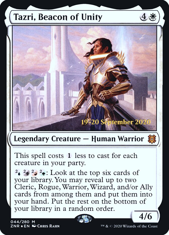 Tazri, Beacon of Unity, Zendikar Rising Promos · 044/280
