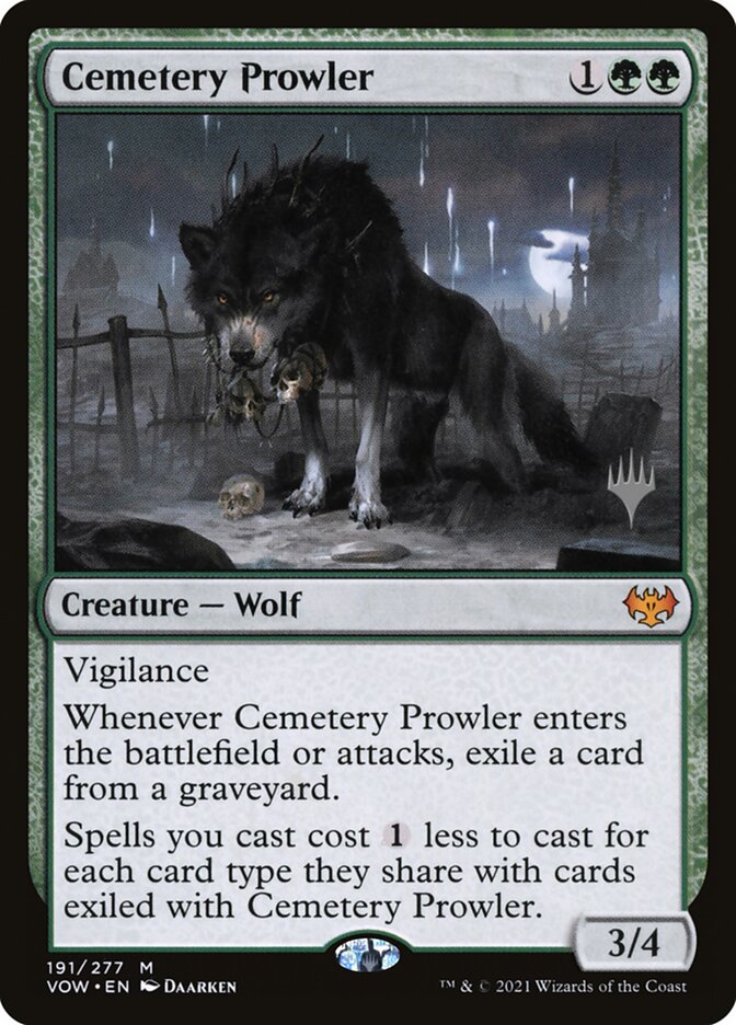 Cemetery Prowler, Innistrad: Crimson Vow Promos · 191/277