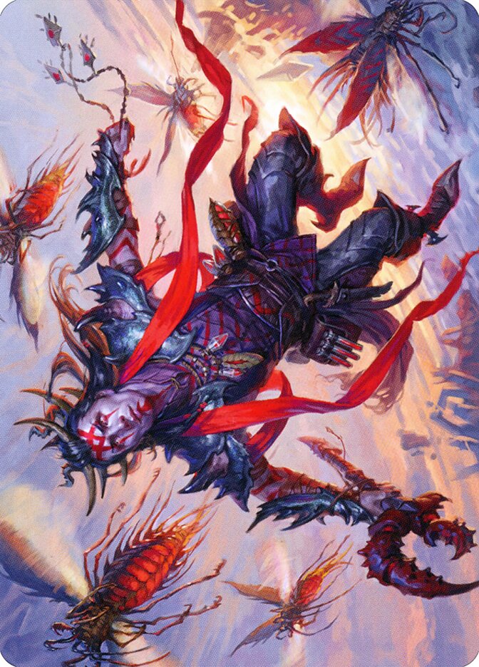 Scion of the Swarm // Scion of the Swarm, Zendikar Rising Art Series · 059