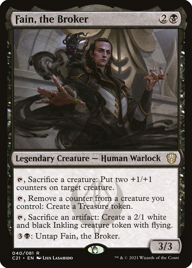 Fain, the Broker, Commander 2021 · 040/081