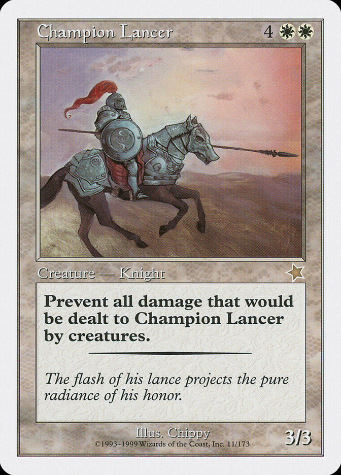 Champion Lancer, Starter 1999 · 11/173
