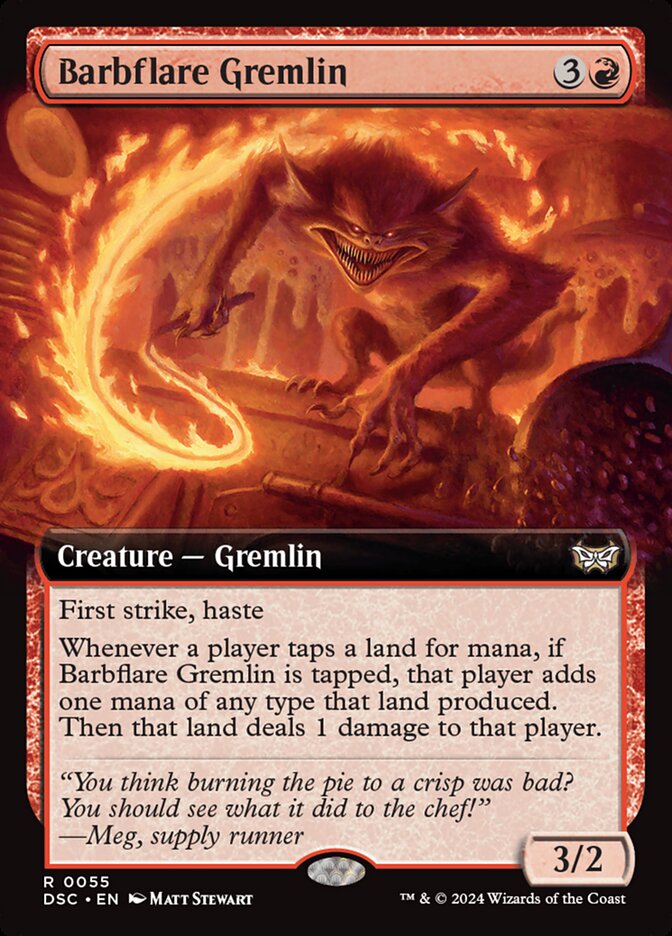 Barbflare Gremlin, Duskmourn: House of Horror Commander · 0055