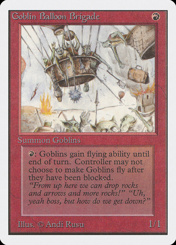 Goblin Balloon Brigade, Unlimited Edition · 154