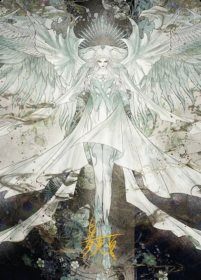Hydaelyn, the Mothercrystal // Hydaelyn, the Mothercrystal, Final Fantasy Art Series · 0034