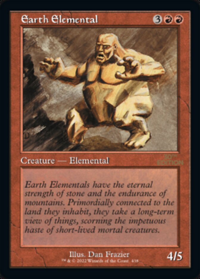 Earth Elemental, 30th Anniversary Edition · 438/594